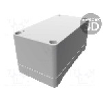 Carcasa policarbonat, 65mmx120mmx60mm, HAMMOND - 1555D2GY