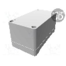 Carcasa policarbonat, 65mmx120mmx60mm, HAMMOND - 1555D2GY