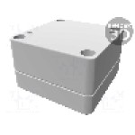 Carcasa policarbonat, 65mmx65mmx40mm, HAMMOND - 1555B2GY