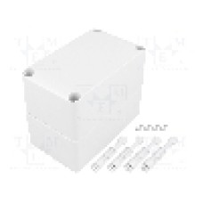 Carcasa policarbonat, 75mmx125mmx100mm, IP66, IP67, WEIDMÜLLER - MPC 07/12/10 7035