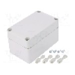 Carcasa policarbonat, 75mmx125mmx75mm, IP66, IP67, WEIDMÜLLER - MPC 07/12/07 7035