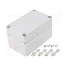 Carcasa policarbonat, 75mmx125mmx75mm, IP66, IP67, WEIDMÜLLER - MPC 07/12/07 7035