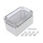 Carcasa policarbonat, 75mmx125mmx75mm, IP66, IP67, WEIDMÜLLER - MPC 07/12/07 TRSP