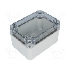 Carcasa policarbonat, 80mmx110mmx65mm, IP66, IP67, FIBOX - PC B 65 T