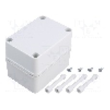 Carcasa policarbonat, 80mmx110mmx85mm, IP66, IP67, FIBOX - PC B 85 G