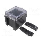 Carcasa policarbonat, 80mmx113mmx90mm, IP66, IP67, BOPLA - B 100809 PC-V0-G 7024