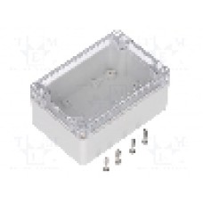 Carcasa policarbonat, 80mmx120mmx55mm, IP65, GAINTA - G2104C