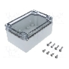 Carcasa policarbonat, 80mmx120mmx55mm, IP66, IP67, FIBOX - PCT 081206