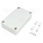 Carcasa policarbonat, 80mmx130mmx35mm, IP66, IP67, FIBOX - PC 100/35 LG