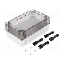 Carcasa policarbonat, 80mmx130mmx50mm, IP66, IP67, FIBOX - PC 100/50 LT
