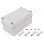 Carcasa policarbonat, 80mmx140mmx65mm, IP66, IP67, FIBOX - PC C 65 G Carcasa policarbonat, 80mmx140mmx65mm, IP66, IP67, FIBOX - PC C 65 G