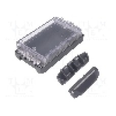 Carcasa policarbonat, 80mmx151mmx40mm, IP66, IP67, BOPLA - B 140804 PC-V0-G 7024