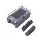 Carcasa policarbonat, 80mmx151mmx60mm, IP66, IP67, BOPLA - B 140806 PC-V0-G 7024 Carcasa policarbonat, 80mmx151mmx60mm, IP66, IP67, BOPLA - B 140806 PC-V0-G 7024