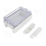 Carcasa policarbonat, 80mmx151mmx60mm, IP66, IP67, BOPLA - B 140806 PC-V0-G 7035