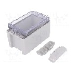 Carcasa policarbonat, 80mmx151mmx90mm, IP66, IP67, BOPLA - B 140809 PC-V0-G 7035 Carcasa policarbonat, 80mmx151mmx90mm, IP66, IP67, BOPLA - B 140809 PC-V0-G 7035