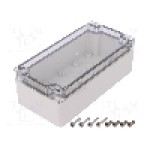 Carcasa policarbonat, 80mmx160mmx55mm, IP66, IP67, FIBOX - PCT 081606