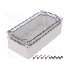Carcasa policarbonat, 80mmx160mmx55mm, IP66, IP67, FIBOX - PCT 081606