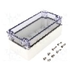 Carcasa policarbonat, 80mmx160mmx65mm, IP66, IP67, FIBOX - PCT 081607