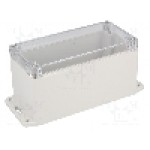 Carcasa policarbonat, 80mmx160mmx85mm, IP65, GAINTA - G265CMF