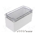 Carcasa policarbonat, 80mmx160mmx85mm, IP66, IP67, FIBOX - PCT 081609
