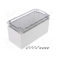 Carcasa policarbonat, 80mmx160mmx85mm, IP66, IP67, FIBOX - PCT 081609