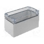 Carcasa policarbonat, 80mmx160mmx95mm, IP66, IP67, FIBOX - PCT 081610