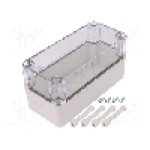 Carcasa policarbonat, 80mmx170mmx85mm, IP66, IP67, FIBOX - PC D 85 T Carcasa policarbonat, 80mmx170mmx85mm, IP66, IP67, FIBOX - PC D 85 T