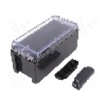 Carcasa policarbonat, 80mmx191mmx90mm, IP66, IP67, BOPLA - B 180809 PC-V0-G 7024 Carcasa policarbonat, 80mmx191mmx90mm, IP66, IP67, BOPLA - B 180809 PC-V0-G 7024