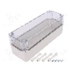 Carcasa policarbonat, 80mmx230mmx85mm, IP66, IP67, FIBOX - PC F 85 T Carcasa policarbonat, 80mmx230mmx85mm, IP66, IP67, FIBOX - PC F 85 T
