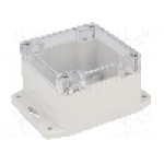 Carcasa policarbonat, 80mmx82mmx55mm, IP65, GAINTA - G256CMF Carcasa policarbonat, 80mmx82mmx55mm, IP65, GAINTA - G256CMF
