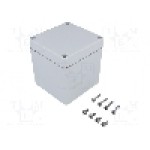 Carcasa policarbonat, 80mmx82mmx85mm, IP66, IP67, FIBOX - PC 080809