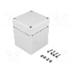 Carcasa policarbonat, 80mmx82mmx95mm, IP66, IP67, FIBOX - PC 080810 Carcasa policarbonat, 80mmx82mmx95mm, IP66, IP67, FIBOX - PC 080810