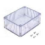 Carcasa policarbonat, 82mmx110mmx40mm, IP54, HAMMOND - 1591STCL