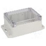 Carcasa policarbonat, 90mmx115mmx55mm, IP65, GAINTA - G212CMF Carcasa policarbonat, 90mmx115mmx55mm, IP65, GAINTA - G212CMF
