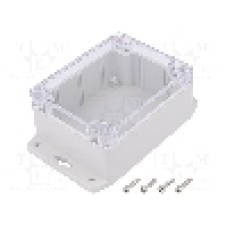 Carcasa policarbonat, 90mmx115mmx55mm, IP67, GAINTA - G212CMF-IP67