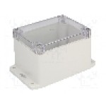 Carcasa policarbonat, 90mmx115mmx80mm, IP65, GAINTA - G221CMF Carcasa policarbonat, 90mmx115mmx80mm, IP65, GAINTA - G221CMF