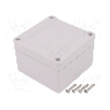 Carcasa policarbonat, 90mmx90mmx60mm, HAMMOND - 1555E2GY