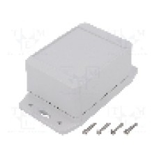 Carcasa policarbonat, 91mmx120mmx62mm, HAMMOND - 1555F2F42GY