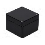 Carcasa poliester, 120mmx122mmx91mm, IP66, RAYCHEM RPG - GJB-12012291BK