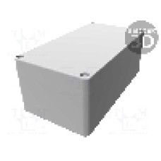 Carcasa poliester, 120mmx220mmx90mm, IP65, HAMMOND - 1590ZGRP123