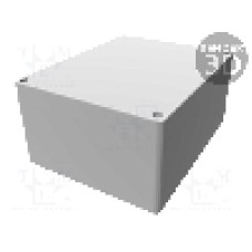 Carcasa poliester, 200mmx250mmx115mm, IP65, HAMMOND - 1590ZGRP233