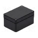 Carcasa poliester, 75mmx110mmx55mm, IP66, RAYCHEM RPG - GJB-1107555BK Carcasa poliester, 75mmx110mmx55mm, IP66, RAYCHEM RPG - GJB-1107555BK