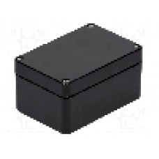 Carcasa poliester, 75mmx110mmx55mm, IP66, RAYCHEM RPG - GJB-1107555BK