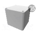 Carcasa poliester, 75mmx80mmx75mm, IP65, HAMMOND - 1590ZGRP084 Carcasa poliester, 75mmx80mmx75mm, IP65, HAMMOND - 1590ZGRP084