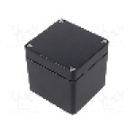 Carcasa poliester, 75mmx80mmx75mm, IP66, RAYCHEM RPG - GRJ-04 BK Carcasa poliester, 75mmx80mmx75mm, IP66, RAYCHEM RPG - GRJ-04 BK