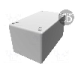 Carcasa polistiren, 110mmx188mmx100mm, IP54, HAMMOND - MB181110