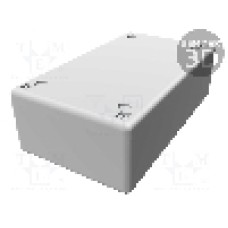 Carcasa polistiren, 110mmx188mmx60mm, IP54, HAMMOND - MB181160