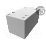 Carcasa polistiren, 65mmx120mmx65mm, IP54, HAMMOND - MB126565