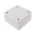 Carcasa tabla de oţel, 150mmx150mmx80mm, IP66, RITTAL - 1514.510 Carcasa tabla de oţel, 150mmx150mmx80mm, IP66, RITTAL - 1514.510