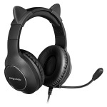 CASTI GAMER KIDS KRUGER&MATZ NEGRU - KM0659 CASTI GAMER KIDS KRUGER&MATZ NEGRU - KM0659